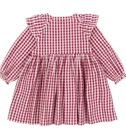 Konges Sløjd Kjole - Kim - Sangria/Butter Check