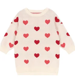 Konges Sløjd Kjole - Strik - Lapis - Coeur Color/Duo Pink