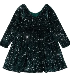 Konges Sløjd Kjole - Velour - Viola - Sycamore m. Palietter