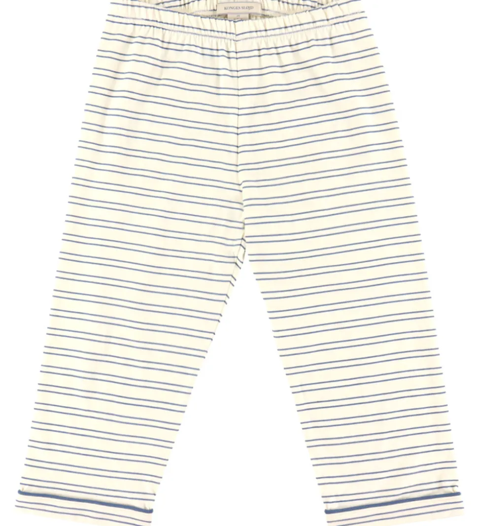 Konges Sløjd Nattøj - Pio - Indigo Butter Stripe