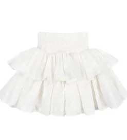 Konges Sløjd Nederdel - Lacey Smock - Optic White