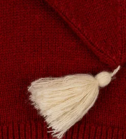 Konges Sløjd Nissehue - Uld - Strik - Christmas Red