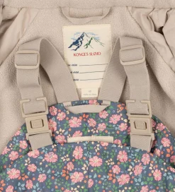 Konges Sløjd Regntøj m. Seler/Fleece - PU - Palme - Kyoto