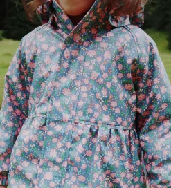 Konges Sløjd Regntøj m. Seler/Fleece - PU - Palme - Kyoto