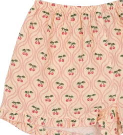 Konges Sløjd Shorts - Musselin - Coco - Cherry Pink Motif