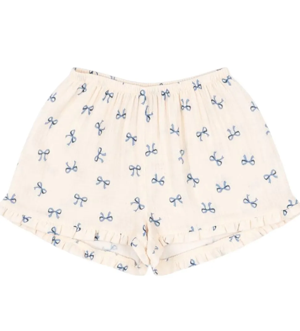 Konges Sløjd Shorts - Musselin - Coco - Bow Blue