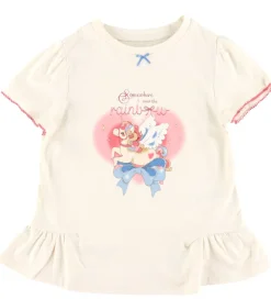 Konges Sløjd Shortssæt - T-shirt/Shorts - Famo Frill - Ecru