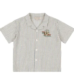 Konges Sløjd Skjorte - Elliot - Stripe Blue