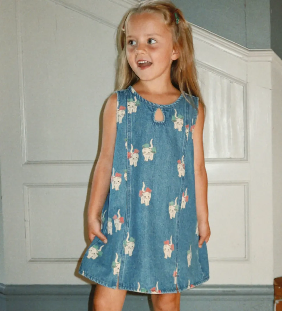 Konges Sløjd Spencer - Magot - Bow Kitty Denim