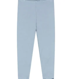 Konges Sløjd Sæt - Bluse/Leggings - Rib - Rivi - Blue Fog