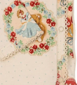 Konges Sløjd Sæt - Slå-om Body l/æ/Leggings - Deer Diary