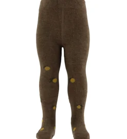 Konges Sløjd Strømpebukser - 2-pak - Jaquard - Lemon