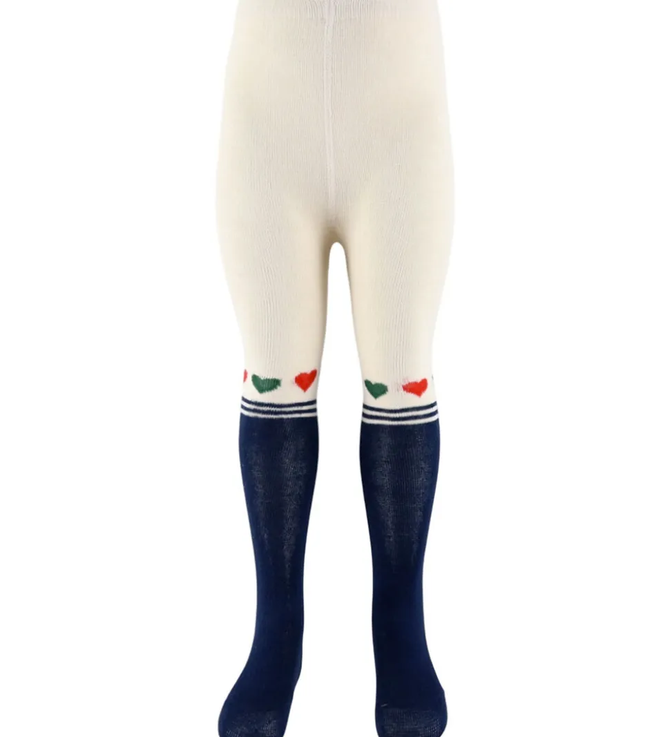 Konges Sløjd Strømpebukser - 2-pak - Heart Mix