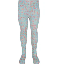 Konges Sløjd Strømpebukser - 2-pak - Fiola - Lacy Print