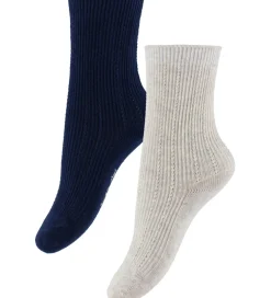Konges Sløjd Strømper - Rib - 2-pak - Pontelle - Mix Pack