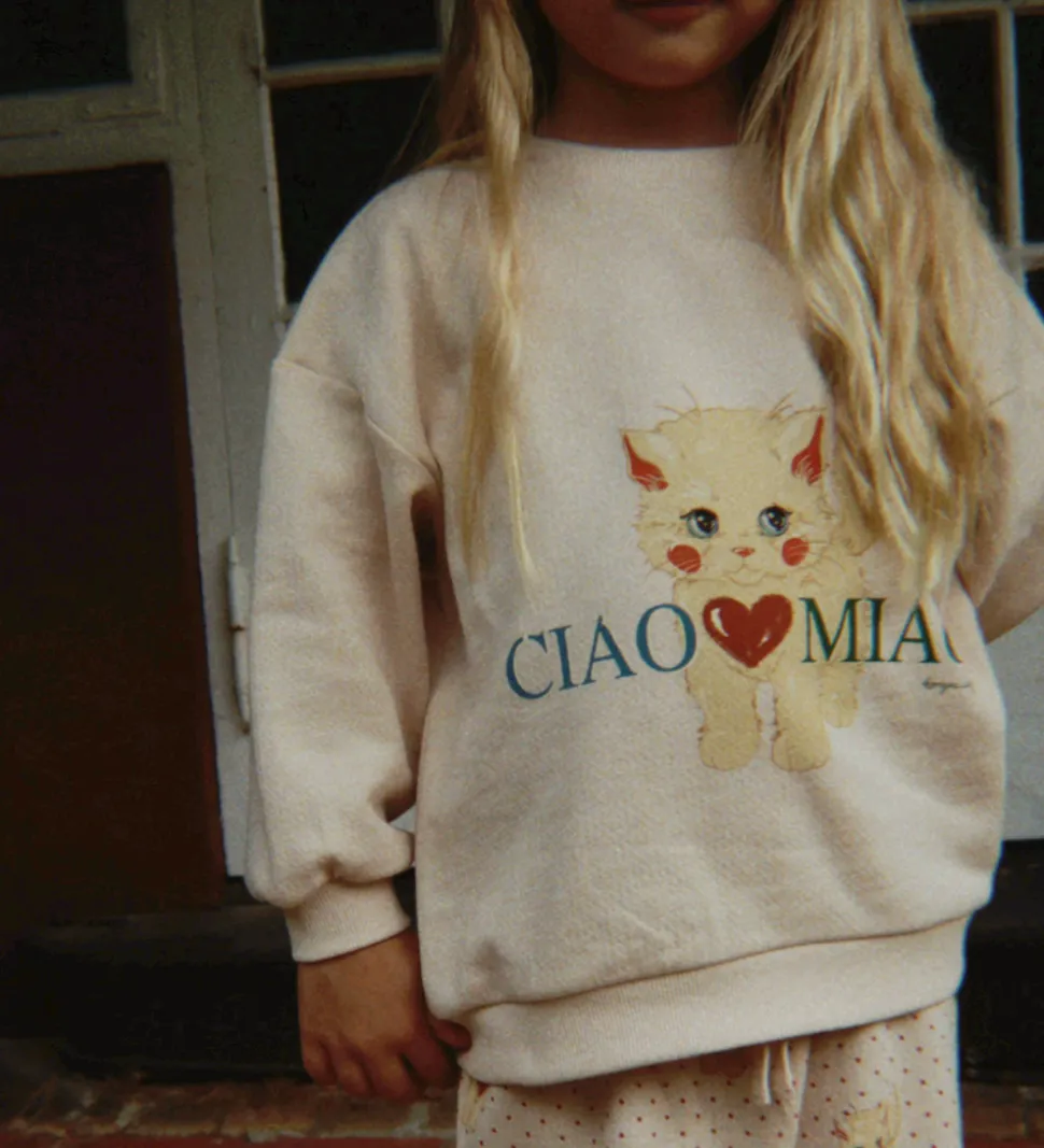 Konges Sløjd Sweatshirt - Belli - Whisper Pink