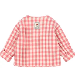 Konges sløjd x Rosie H-W Termojakke - Peach Blossom Check