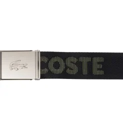 Lacoste Bælte - Jaquard Webbing - Noir Escadron