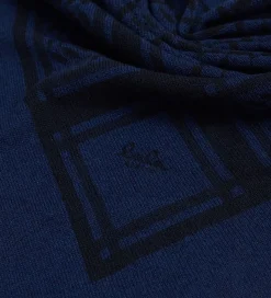 Lala Berlin Tørklæde - Triangle Trinity M - 162x85 - Inchiostro