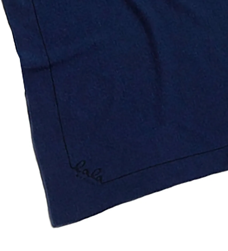 Lala Berlin Tørklæde - 162x85 - Triangel Solid M - Inchiostro