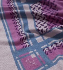 Lala Berlin Tørklæde - 180x80 - Triangle Double Heritage - Kiko/