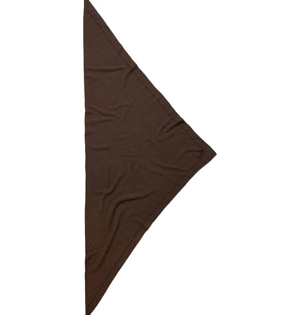 Lala Berlin Tørklæde - 70x35 - Triangle Solid XS - Scricciolo