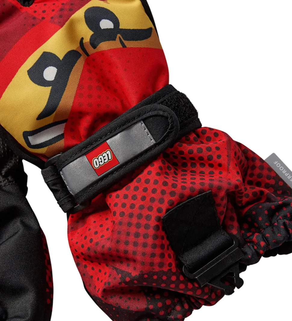 LEGO® Ninjago Handsker - LWAgan 807 - Tex - Rød