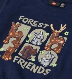 LEGO® Wear Duplo Sweatsæt - LwSanyu - Mørkeblå m. Dyr