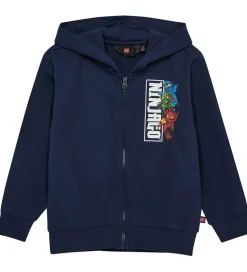 LEGO® Wear Ninjago Cardigan - LwsAku - Mørkeblå