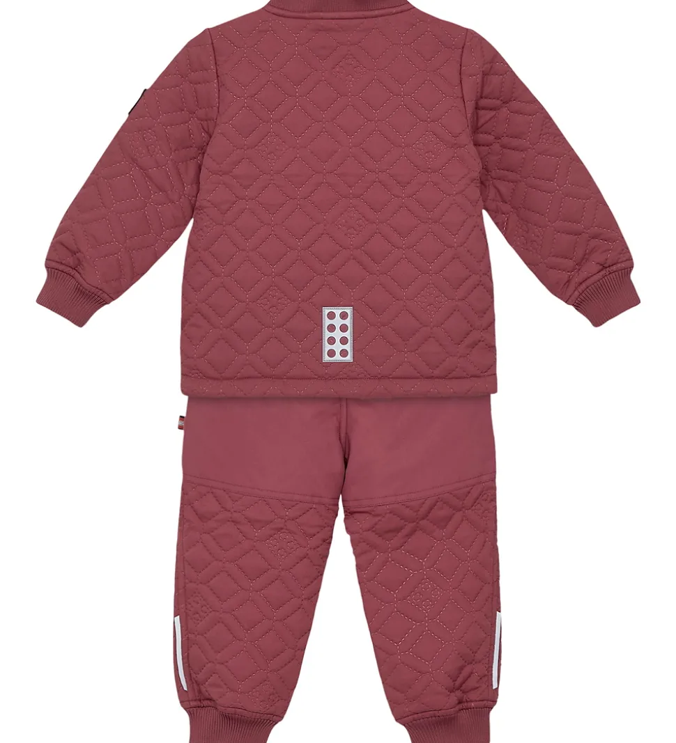LEGO® Wear Termotøj m. Fleece - Quiltet - LWSaku 612 - Mørk Rosa