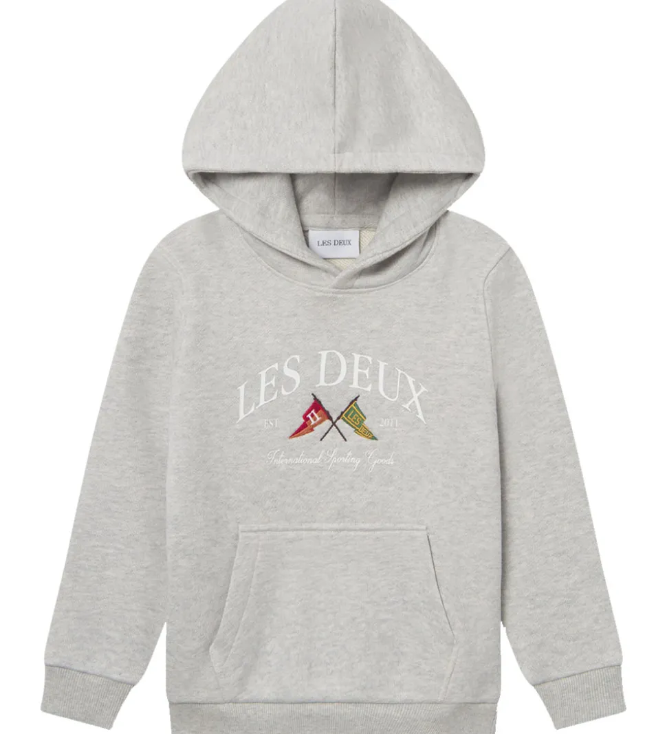 Les Deux Hættetrøje - Ivy League - Snow Melange