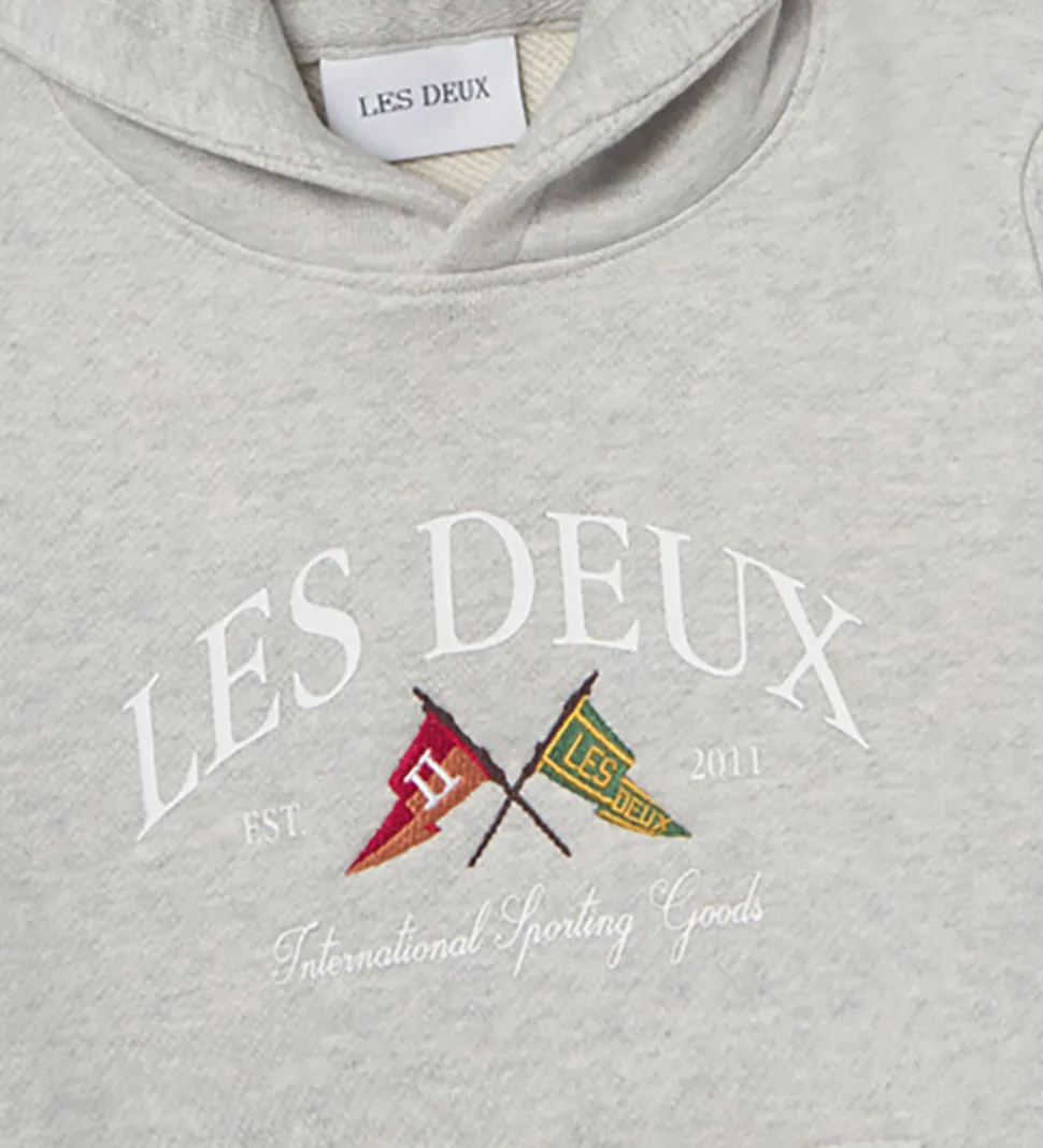 Les Deux Hættetrøje - Ivy League - Snow Melange