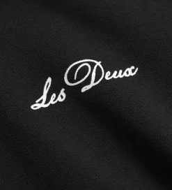 Les Deux Hættetrøje - West Side - Sort m. Print