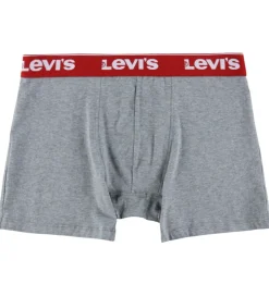 Levis Boxershorts - 3-pak - Black/Gråmeleret