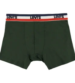 Levis Boxershorts - 3-pak - Rød/Sort/Grøn