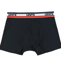 Levis Boxershorts - 3-pak - Rød/Sort/Grøn