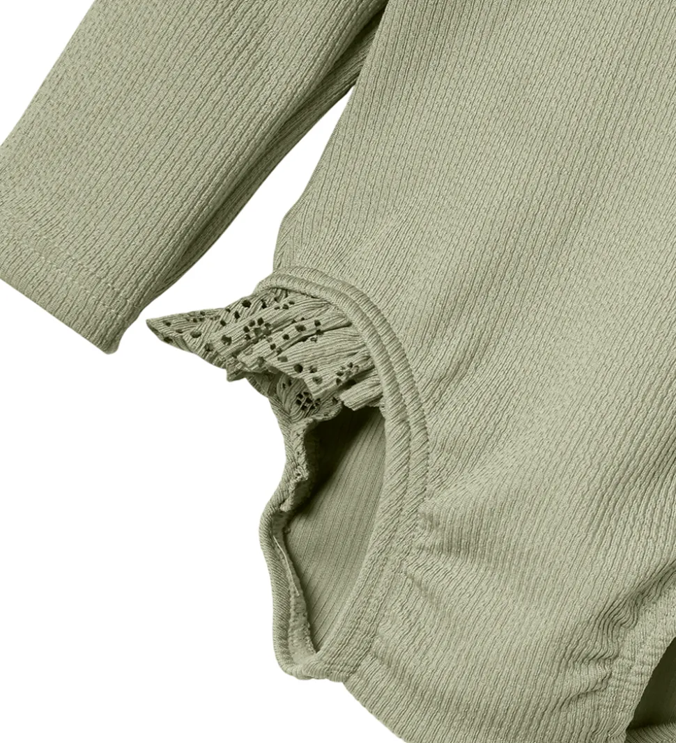 Lil' Atelier Badedragt - Rib - NbfFola - Forst Fog