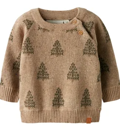 Lil' Atelier Bluse - Strik - NbnGalto - Oxford Tan