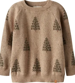 Lil' Atelier Bluse - Strik - NmnGalto - Oxford Tan