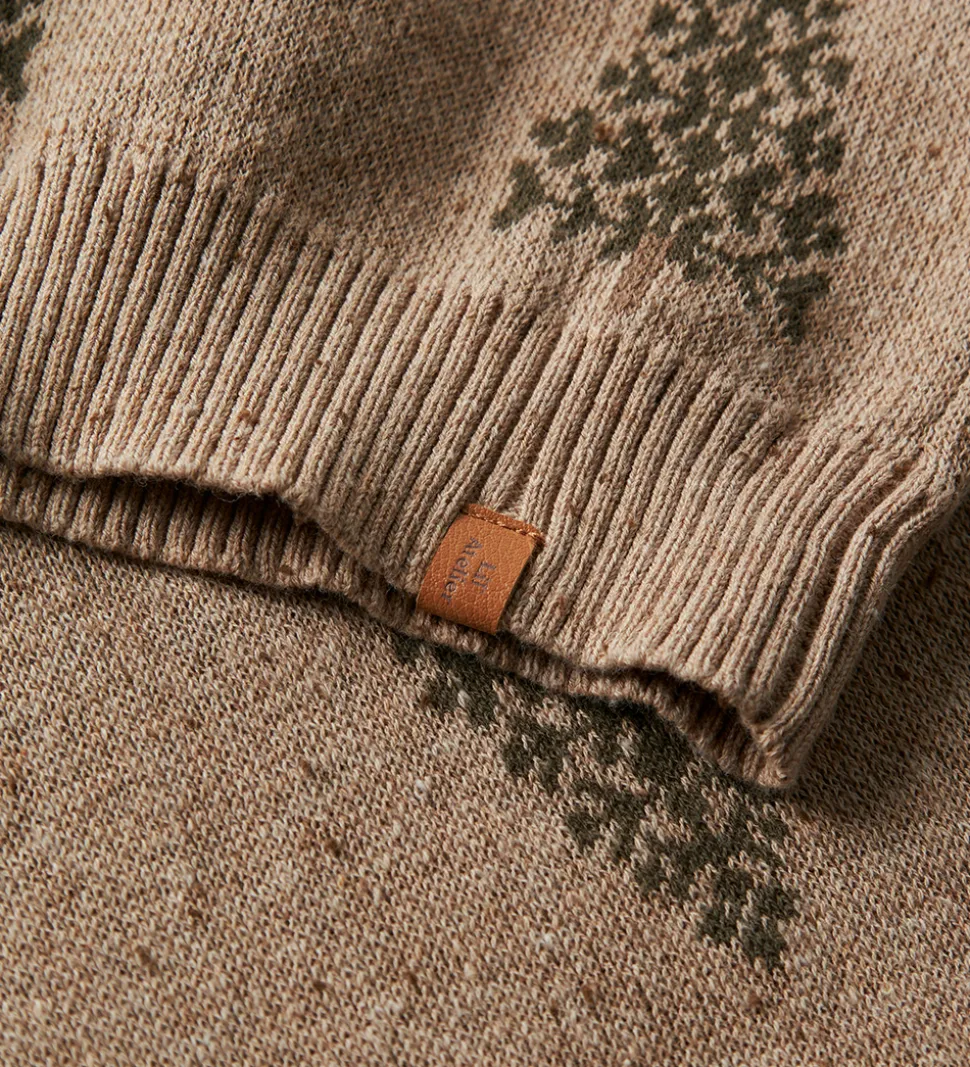 Lil' Atelier Bluse - Strik - NmnGalto - Oxford Tan