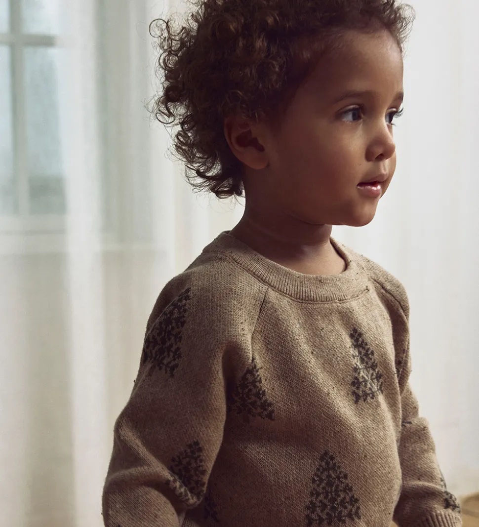 Lil' Atelier Bluse - Strik - NmnGalto - Oxford Tan