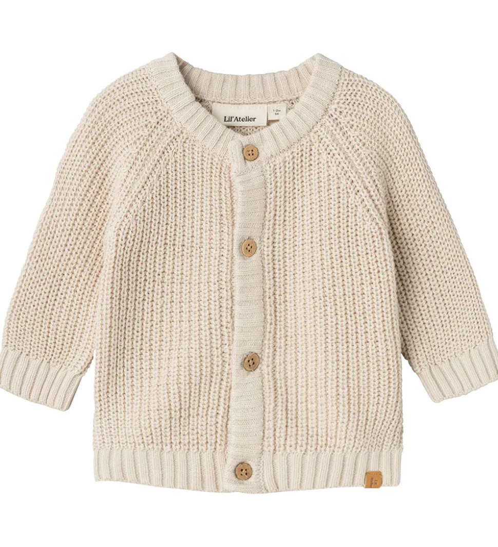 Lil Atelier Cardigan - NbnEmlen - Strik - Sheer Bliss