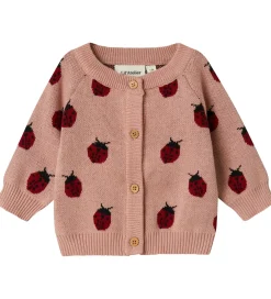 Lil' Atelier Cardigan - Strik - NbfLulio - Misty Rose
