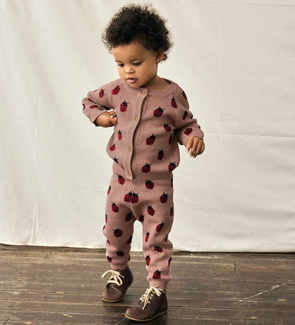 Lil' Atelier Cardigan - Strik - NbfLulio - Misty Rose