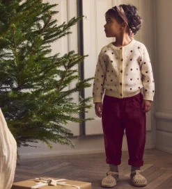 Lil Atelier Cardigan - Strik - NmfSaran - Turtledove/Sepia Tint