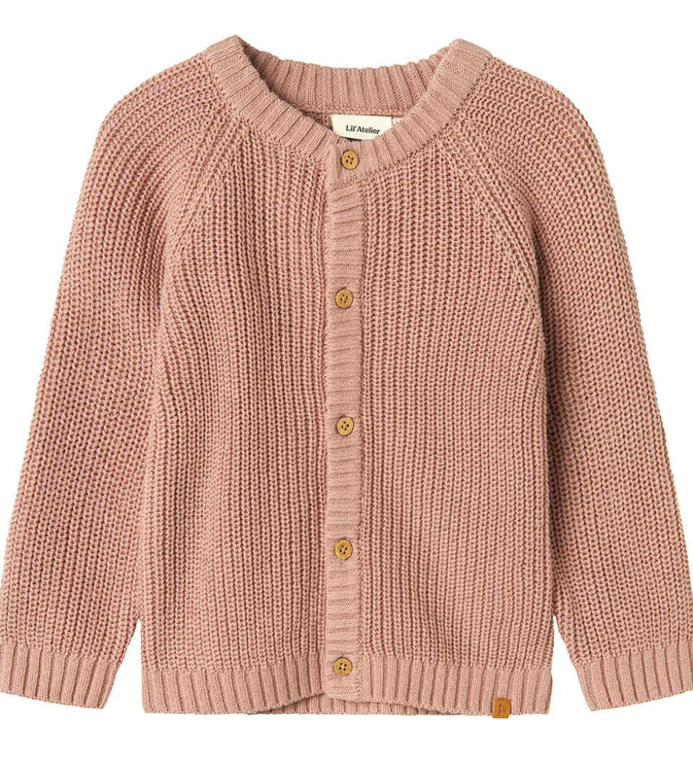 Lil' Atelier Cardigan - Strik - Noos - NmnEmlen - Misty Rose