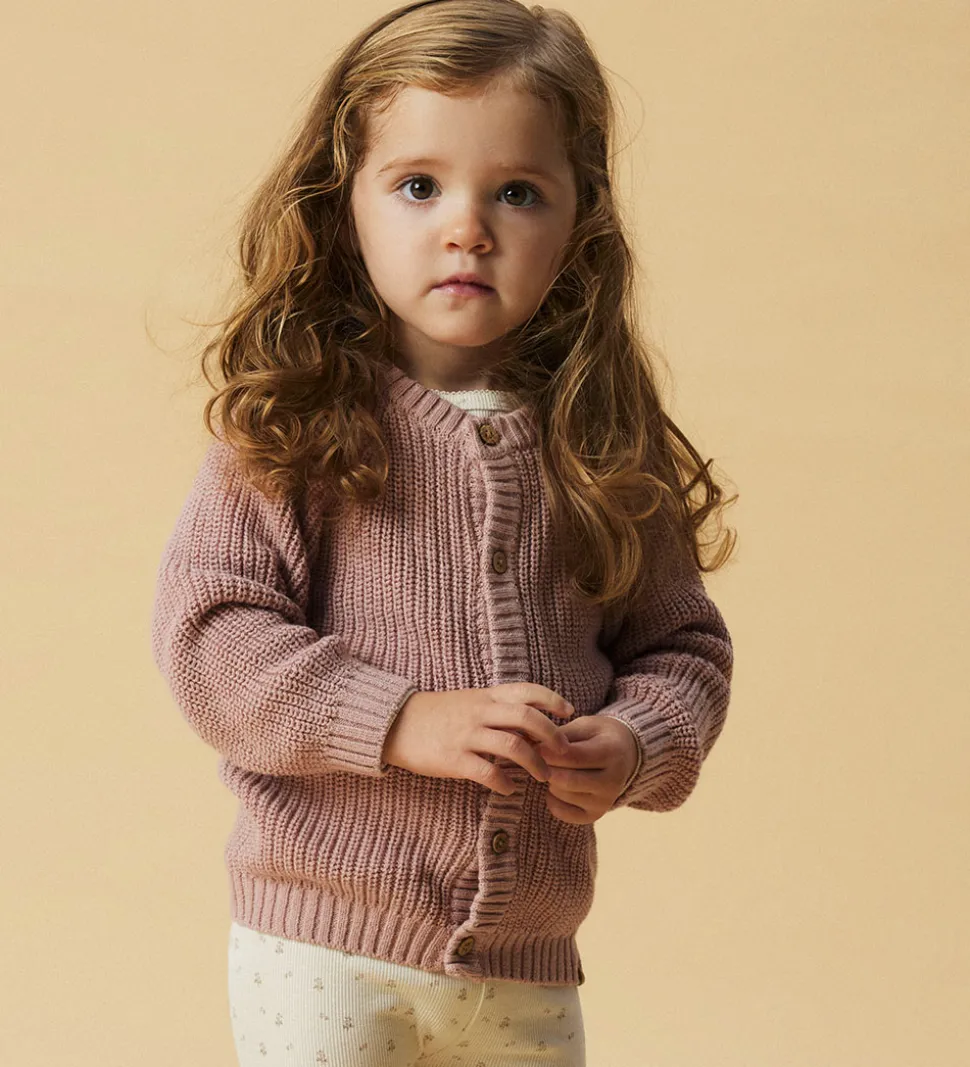 Lil' Atelier Cardigan - Strik - Noos - NmnEmlen - Misty Rose
