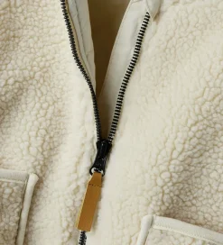 Lil' Atelier Fleecejakke - NmnLajo - Turtledove/Rainbow