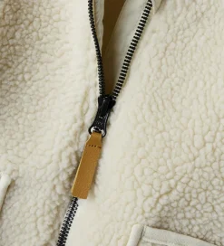 Lil' Atelier Fleecejakke - NmnLajo - Turtledove/Moon