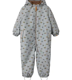 Lil' Atelier Flyverdragt - NmmLasnow10 - Ultimate Grey/Airplanes